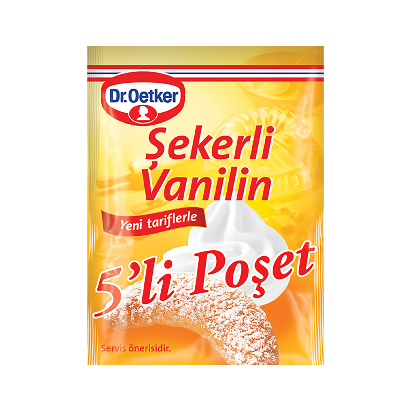 Dr.Oetker Şekerli Vanilin 5li Paket 25 Gr