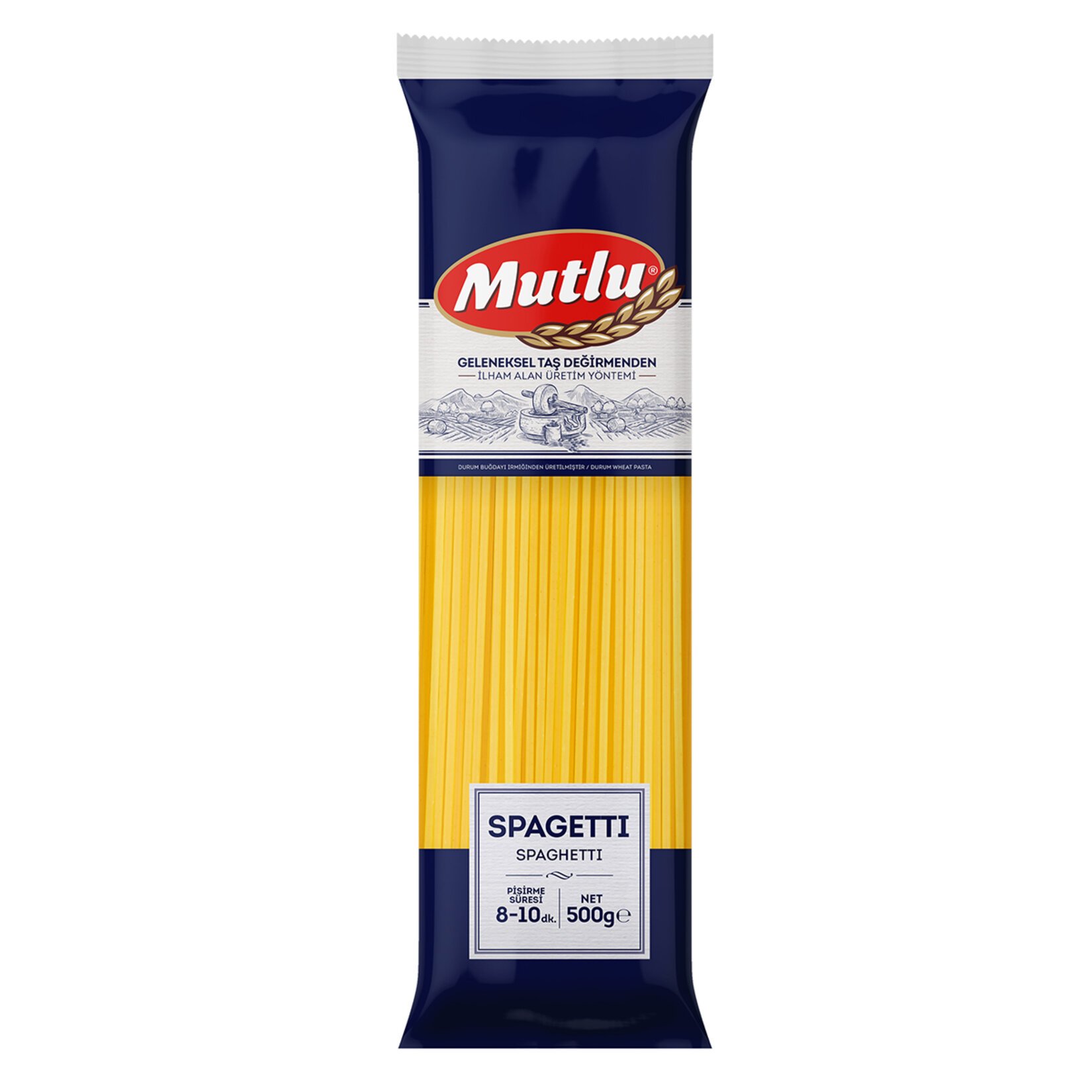 Mutlu Spaghettı Makarna 500 Gr